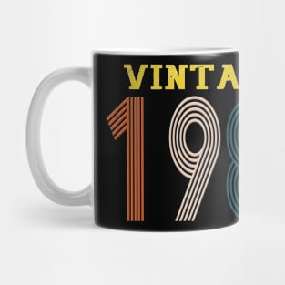 1984 year, retro, vintage Mug